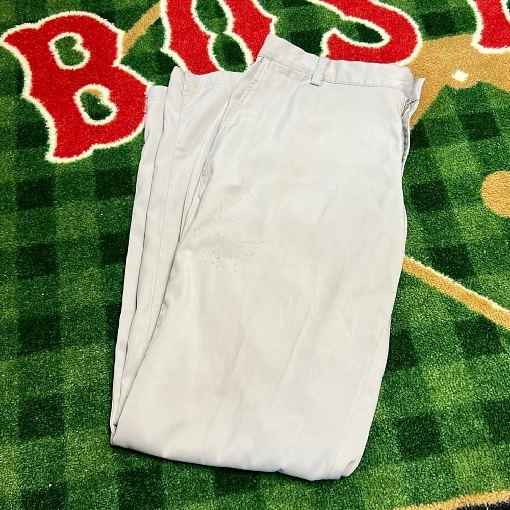 Nike Golf Men’s Flat Front Pants DRIFIT Gray Pants Standard Fit 34x34 906780-012